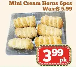 Nations Fresh Foods Mini Cream Horns offer
