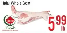 Ethnic Supermarket Halal Whole Goat offer