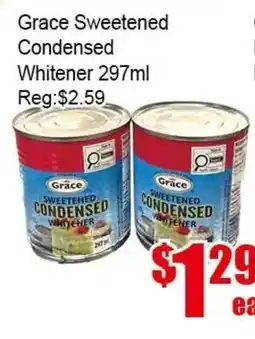 New Pacific Supermarket Grace Sweetened Condensed Whitener offer