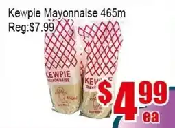 New Pacific Supermarket Kewpie Mayonnaise offer