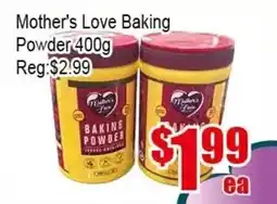 New Pacific Supermarket Mother's Love Baking Powder offer