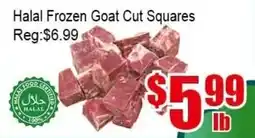 New Pacific Supermarket Halal Frozen Goat Cut Squares offer