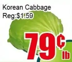 New Pacific Supermarket Korean Cabbage offer