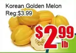 New Pacific Supermarket Korean Golden Melon offer