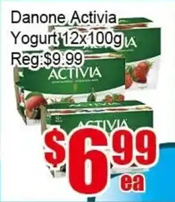 New Pacific Supermarket Danone Activia, Yogurt offer