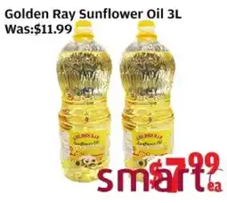 Top Food Supermarket Golden Ray Sunflower Oil offer