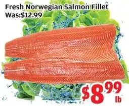 Top Food Supermarket Fresh Norwegian Salmon Fillet offer