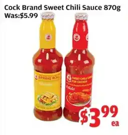 Top Food Supermarket Cock Brand Sweet Chili Sauce offer