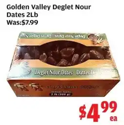 Top Food Supermarket Golden Valley Deglet Nour Dates offer