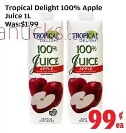 Top Food Supermarket Tropical Delight 100% Apple Juice offer
