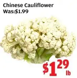 Top Food Supermarket Chinese Cauliflower offer