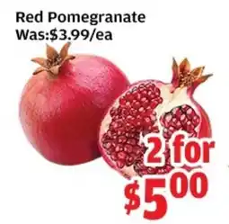 Top Food Supermarket Red Pomegranate offer