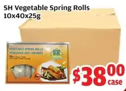 Top Food Supermarket SH Vegetable Spring Rolls offer