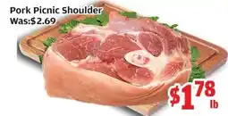 Top Food Supermarket Pork Picnic Shoulder offer