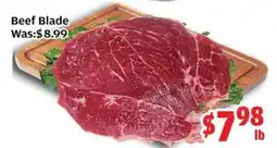 Top Food Supermarket Beef Blade offer