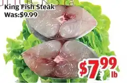 Top Food Supermarket King Fish Steak offer
