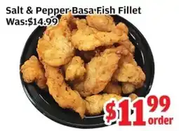 Top Food Supermarket Salt & Pepper-Basa Fish Fillet offer
