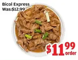 Top Food Supermarket Bicol Express offer