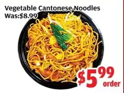 Top Food Supermarket Vegetable Cantonese Noodles offer