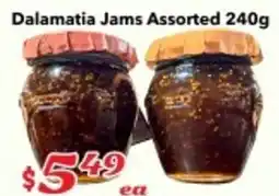 Nations Fresh Foods Dalamatia Jams Assorted offer