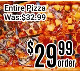 Nations Fresh Foods Entire Pizza offer