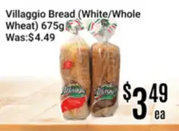 Nations Fresh Foods Villaggio Bread (White/Whole Wheat) offer
