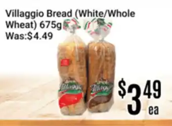 Nations Fresh Foods Villaggio Bread (White/Whole Wheat) offer