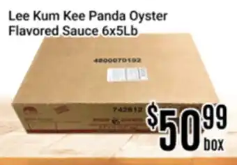 Nations Fresh Foods Lee Kum Kee Panda Oyster Flavored Sauce 6x5Lb offer