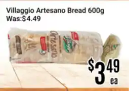 Nations Fresh Foods Villaggio Artesano Bread offer