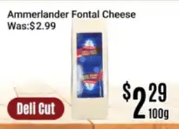 Nations Fresh Foods Ammerlander Fontal Cheese offer