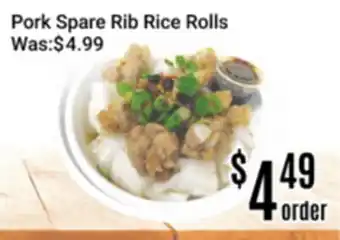 Nations Fresh Foods Pork Spare Rib Rice Rolls offer