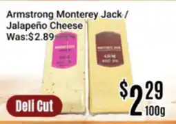 Nations Fresh Foods Armstrong Monterey Jack / Jalapeño Cheese offer