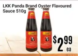 Nations Fresh Foods LKK Panda Brand Oyster Flavoured Sauce offer