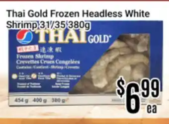 Nations Fresh Foods Thai Gold Frozen Headless White Shrimp offer