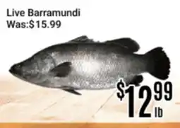 Nations Fresh Foods Live Barramundi offer