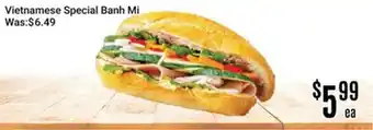 Nations Fresh Foods Vietnamese Special Banh Mi offer