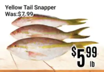 Nations Fresh Foods Yellow Tail Snapper offer