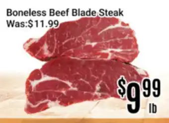 Nations Fresh Foods Boneless Beef Blade Steak offer