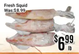 Nations Fresh Foods Fresh Squid offer