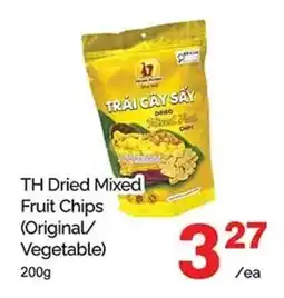 T&T Supermarket TH Dried Mixed Fruit Chips (Original/ Vegetable) offer