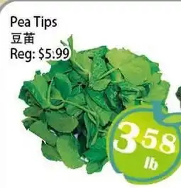 Food Depot Supermarket Pea Tips offer