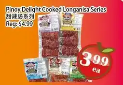 Food Depot Supermarket Pinoy Delight Cooked Longanisa Series offer
