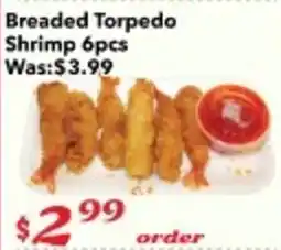 Nations Fresh Foods Breaded Torpedo Shrimp offer