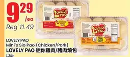 Terra Foodmart LOVELY PAO Mini's Sio Pao (Chicken/Pork) offer