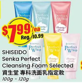 Terra Foodmart SHISEIDO Senka Perfect Cleansing Foam Selected offer