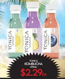 Fiesta Farms TONICA KOMBUCHA offer
