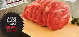 Fiesta Farms PEI BEEF BLADE ROAST offer