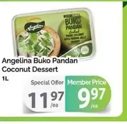 T&T Supermarket Angelina Buko Pandan Coconut Dessert offer