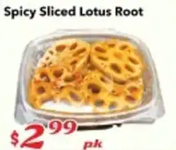 Nations Fresh Foods Spicy Sliced Lotus Root offer