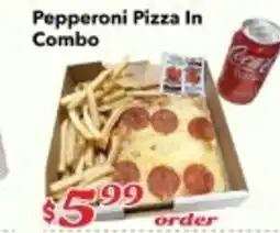 Nations Fresh Foods Pepperoni Pizza In Combo offer